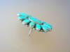 Click to view larger image of Navajo Turquoise and Sterling Silver Ring (Image6)