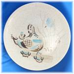 Dinner Plate in the Bob White pattern by Red Wing China