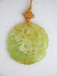 Click to view larger image of Oriental Carved Jade Pendant (Image4)