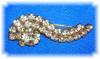 Click to view larger image of Sparkling Rhodium Rhinestone Brooch (Image2)