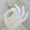 Click to view larger image of Ring  18K Gold and Claw set Natural Amethyst  (Image5)