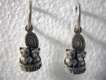 Click to view larger image of Kitty Kat 'Tuna' Pierced Earrings (Image1)