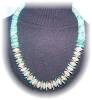 Click to view larger image of Necklace Turquoise & Sterling Silver Beads (Image2)