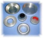 Click to view larger image of MISC ALUMINUM COOKIE CUTTER, DONUT TINS (Image1)