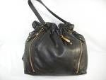 Click to view larger image of Bag Purse Cole Hahn Black Leather Dust Bag (Image1)