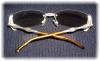 Click to view larger image of Silver Ornate Brighton Sun Glasses (Image5)