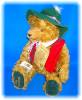 Click to view larger image of Mohair Bear Hermann Octoberfest Musical  (Image2)