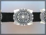 Click to view larger image of Tommy Singer Snr Sterling Silver Concho Belt Signed (Image3)