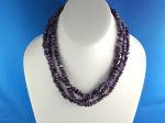Click to view larger image of Necklace Russian Charoite Sterling Silver  (Image2)
