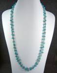 Click to view larger image of Navajo Sleeping Beauty Turquoise Heishi Necklace (Image3)