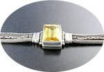 Bracelet SARDA Sterling Silver Citrine 