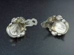 Click to view larger image of Sterling Silver Designer Clip Earrings CD (Image2)