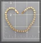 Click to view larger image of Bracelet 14K Gold Bezel Set Diamond Tennis ......... (Image4)