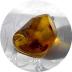 Click to view larger image of Baltic  Amber Gold Wrap Pendant (Image2)