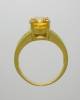 Click to view larger image of Ring 14K Yellow Gold Diamond 3ct Citrine  (Image3)