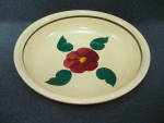 Click here to enlarge image and see more about item 1227201502: Watt Pottery Oven Ware Spaghetti Bowl #39 Rio Rose 