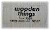 Click to view larger image of Wooden Box Cedar, Estes Park Colorado Indian motif  (Image4)