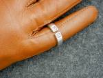 Emporio Armani Pink Tourmaline Sterling Silver Ring