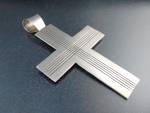 Native American Sterling Silver Large Cross Uncle Sam W