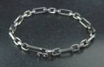 Click to view larger image of Taxco Mexico Sterling Silver Link Bracelet 8 Inch (Image5)