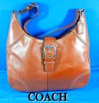 Click to view larger image of Coach  Brown Leather Soho Flap Bag (Image3)
