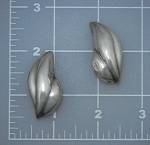 Click to view larger image of Taxco Mexico Sterling Silver Jondell Clip Earrings (Image2)