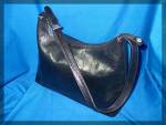 Click to view larger image of HOBO International Black Leather Bag Purse (Image2)