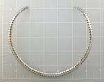 Click to view larger image of Necklace Sterling Silver John Hardy Dot Style Collar Ba (Image4)