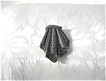 Dress Clip Silver and Marquisite 1920's 