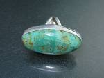 Click to view larger image of Adam Fierro Kingman Turquoise Sterling Silver Ring  (Image4)