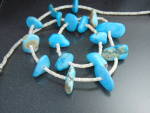 Click to view larger image of Native American Sleeping Beauty Turquoise Heishi Beads (Image2)