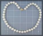 Necklace 14K Gold Freshwater 9mm Pearl 