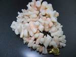 Click to view larger image of 14K Gold Clasp Pink Angelskin Coral Necklace (Image2)