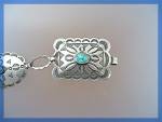 Click to view larger image of Sterling Silver Turquoise 30 inch Belt/Necklace (Image3)