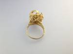 Click to view larger image of 18K Gold Electroplate Ring with Pearls (Image6)