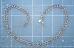 Click to view larger image of Tiffany Sterling Silver Necklace 17 Inch 50 Grams (Image3)