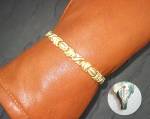 Click to view larger image of Bracelet 10K Yellow Gold 7 Inch 4 Grams (Image6)