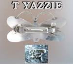 Click to view larger image of Navajo Sterling Silver Turquoise  Hair Barrette T YAZZI (Image4)