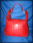 Click to view larger image of COACH Style Leather Red Bag Adjustable Strap China (Image4)