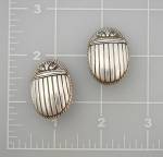 Click to view larger image of Earrings Sterling Silver Clip On By Kelley Silver  (Image5)
