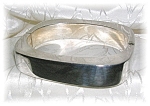 Click here to enlarge image and see more about item 08292007a: ZINA Sterling Silver Signed Bracelet