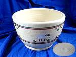 Pottery Bowl Artist Signed Sheep and Grass 86,