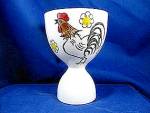 Click here to enlarge image and see more about item C0808200912b: Egg cup, ceramic with rooster design