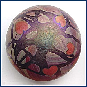 Early Lundberg 1973: Art nouveau paperweight (Image1)