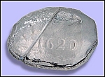 Click here to enlarge image and see more about item ZL780: New England Glass Company: Plymouth Rock paperweight