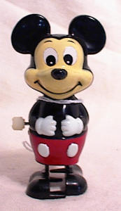 WHITE KNOB MICKEY MOUSE WIND UP (Image1)