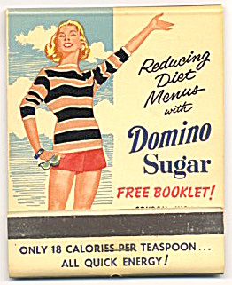  Domino Sugar Large Advertising Matchbook  (Image1)