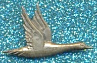 Vintage Sterling Duck Pin (Image1)