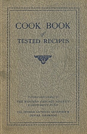 Cook Book Of Tested Recipes