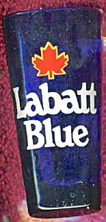 Vintage Labatt Blue Pint Glass